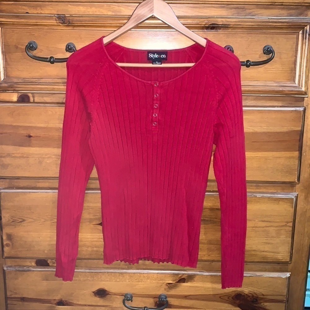 Style & Co sweater size M